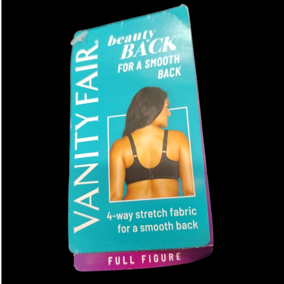 VANITY FAIR Beauty Back Back Smoother Full-Figure Bra Size 42H - Picture 4 of 5